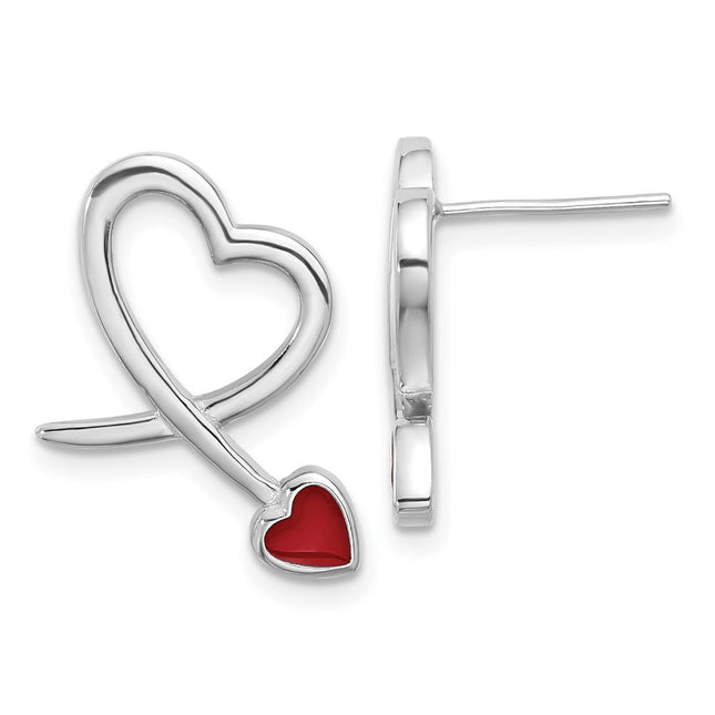 Sterling Silver Earrings Style QE17501 - Classique Jewelry Inc.