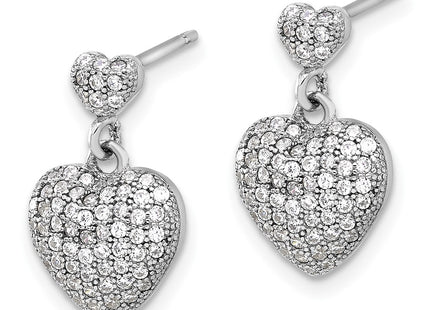 Sterling Silver Earrings Style QE17511 - Classique Jewelry Inc.