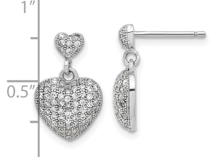 Sterling Silver Earrings Style QE17511 - Classique Jewelry Inc.