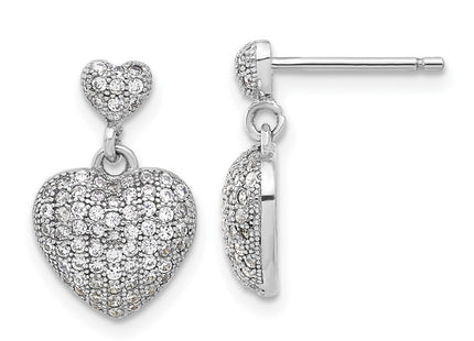 Sterling Silver Earrings Style QE17511 - Classique Jewelry Inc.