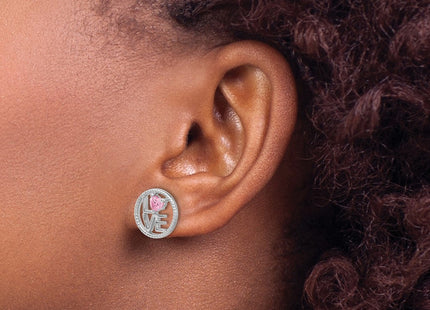 Sterling Silver Earrings Style QE17518 - Classique Jewelry Inc.