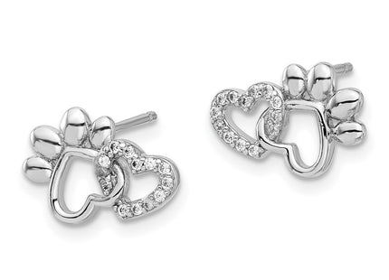 Sterling Silver Earrings Style QE17519 - Classique Jewelry Inc.