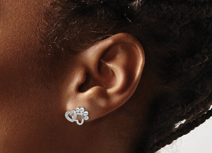Sterling Silver Earrings Style QE17519 - Classique Jewelry Inc.