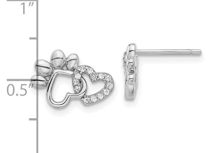Sterling Silver Earrings Style QE17519 - Classique Jewelry Inc.