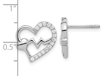 Sterling Silver Earrings Style QE17520 - Classique Jewelry Inc.