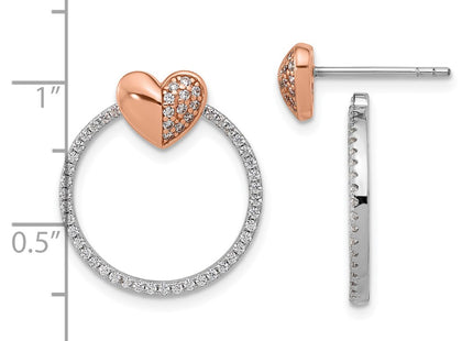 Sterling Silver Earrings Style QE17524 - Classique Jewelry Inc.