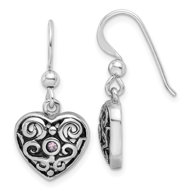 Sterling Silver Earrings Style QE17529 - Classique Jewelry Inc.