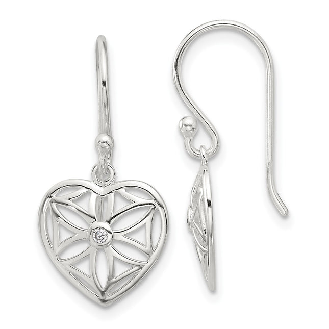 Sterling Silver Earrings Style QE17530 - Classique Jewelry Inc.