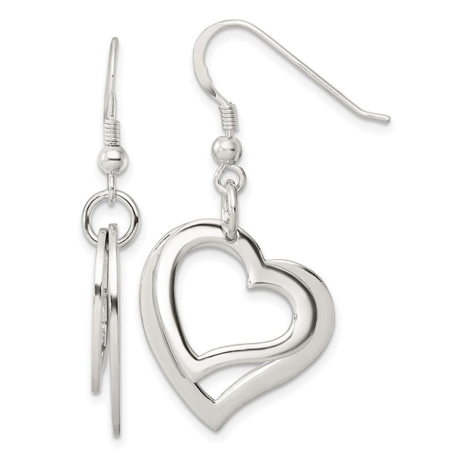 Sterling Silver Earrings Style QE17533 - Classique Jewelry Inc.