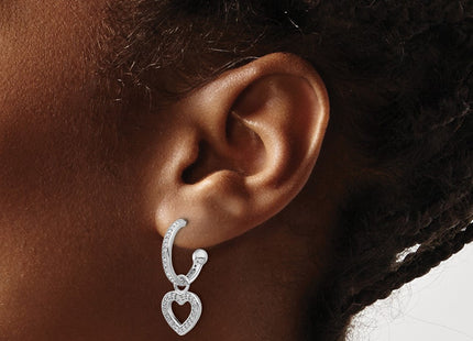 Sterling Silver Earrings Style QE17534 - Classique Jewelry Inc.