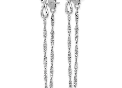 Sterling Silver Earrings Style QE17536 - Classique Jewelry Inc.