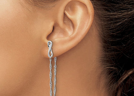 Sterling Silver Earrings Style QE17536 - Classique Jewelry Inc.