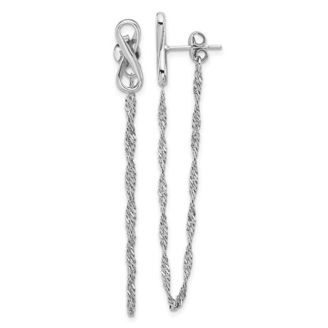Sterling Silver Earrings Style QE17536 - Classique Jewelry Inc.
