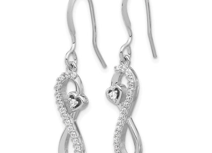 Sterling Silver Earrings Style QE17537 - Classique Jewelry Inc.