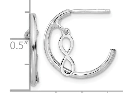 Sterling Silver Earrings Style QE17538 - Classique Jewelry Inc.