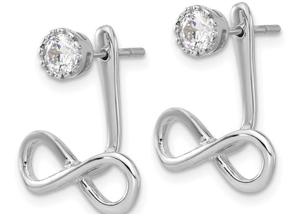 Sterling Silver Earrings Style QE17540 - Classique Jewelry Inc.