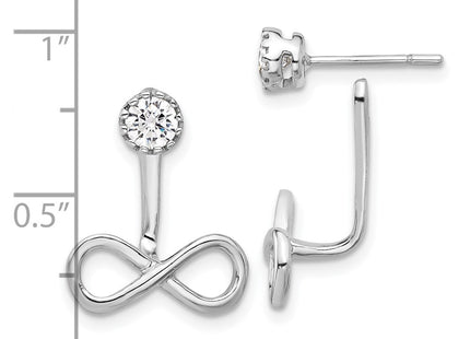 Sterling Silver Earrings Style QE17540 - Classique Jewelry Inc.