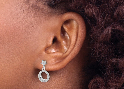 Sterling Silver Earrings Style QE17556 - Classique Jewelry Inc.