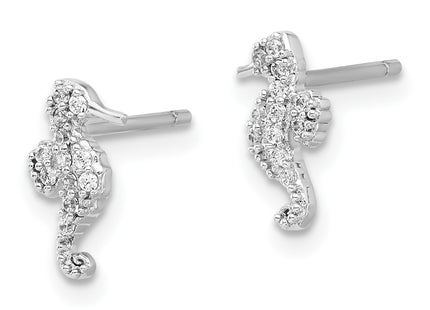 Sterling Silver Earrings Style QE17557 - Classique Jewelry Inc.