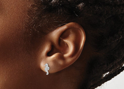 Sterling Silver Earrings Style QE17557 - Classique Jewelry Inc.