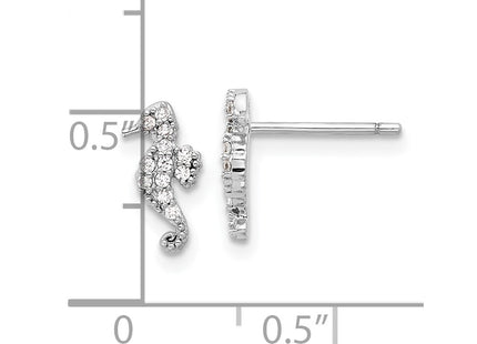 Sterling Silver Earrings Style QE17557 - Classique Jewelry Inc.