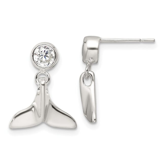 Sterling Silver Earrings Style QE17559 - Classique Jewelry Inc.