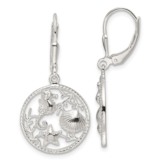 Sterling Silver Earrings Style QE17567 - Classique Jewelry Inc.