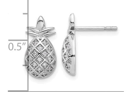 Sterling Silver Earrings Style QE17578 - Classique Jewelry Inc.
