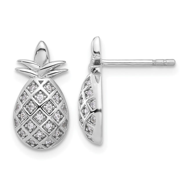 Sterling Silver Earrings Style QE17578 - Classique Jewelry Inc.