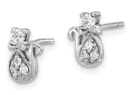 Sterling Silver Earrings Style QE17580 - Classique Jewelry Inc.