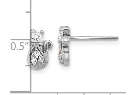 Sterling Silver Earrings Style QE17580 - Classique Jewelry Inc.