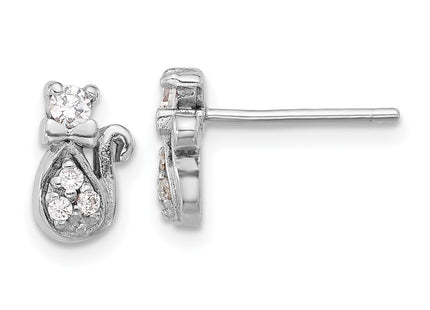 Sterling Silver Earrings Style QE17580 - Classique Jewelry Inc.