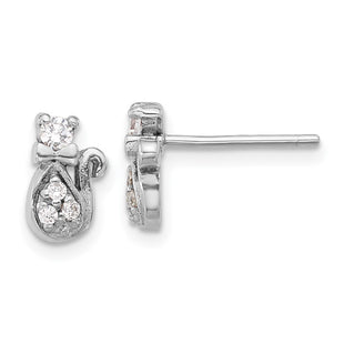 Sterling Silver Earrings Style QE17580 - Classique Jewelry Inc.