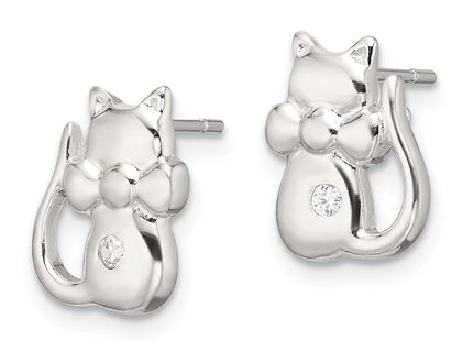 Sterling Silver Earrings Style QE17581 - Classique Jewelry Inc.