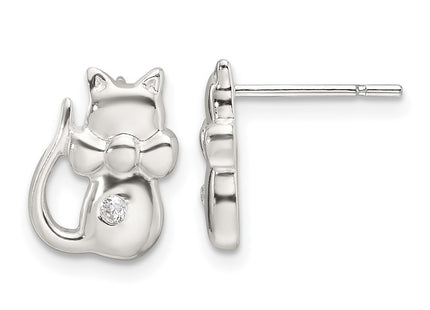 Sterling Silver Earrings Style QE17581 - Classique Jewelry Inc.