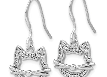Sterling Silver Earrings Style QE17584 - Classique Jewelry Inc.