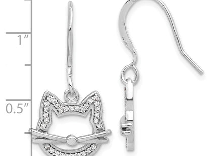 Sterling Silver Earrings Style QE17584 - Classique Jewelry Inc.