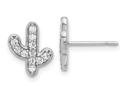 Sterling Silver Earrings Style QE17593 - Classique Jewelry Inc.