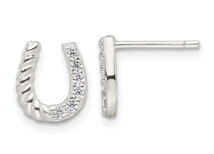 Sterling Silver Earrings Style QE17595 - Classique Jewelry Inc.