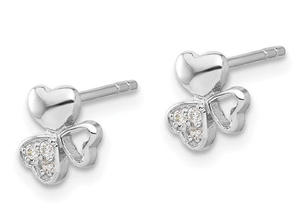 Sterling Silver Earrings Style QE17604 - Classique Jewelry Inc.