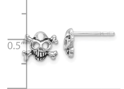 Sterling silver earrings, further view