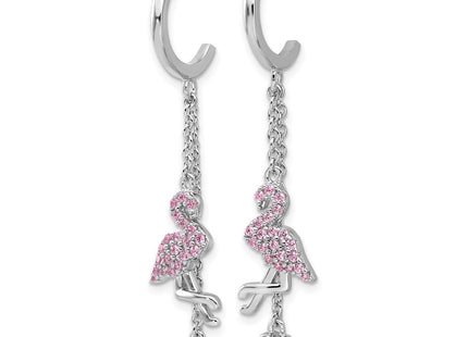 Sterling Silver Earrings Style QE17621 - Classique Jewelry Inc.