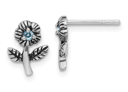 Sterling Silver Earrings Style QE17631 - Classique Jewelry Inc.