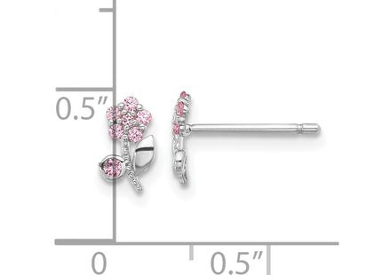 Sterling Silver Earrings Style QE17632 - Classique Jewelry Inc.