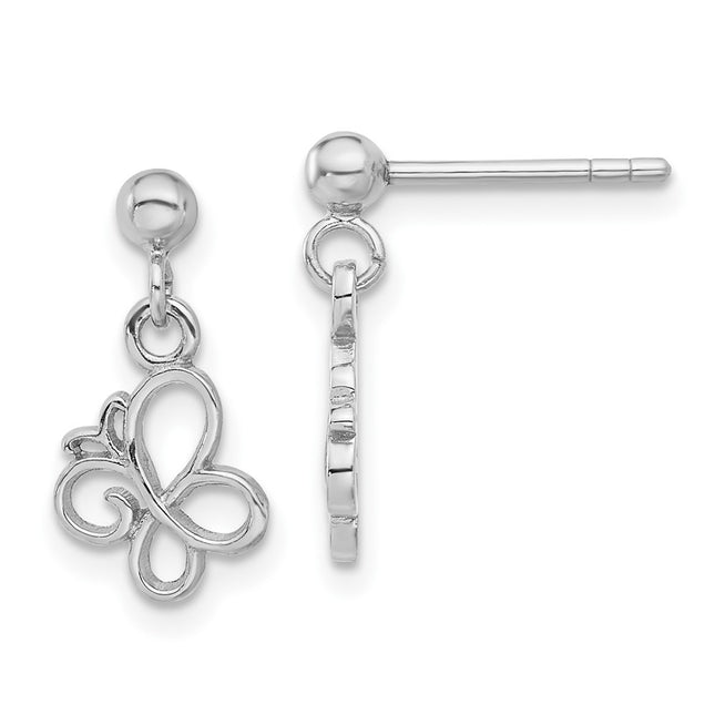 Sterling Silver Earrings Style QE17657 - Classique Jewelry Inc.