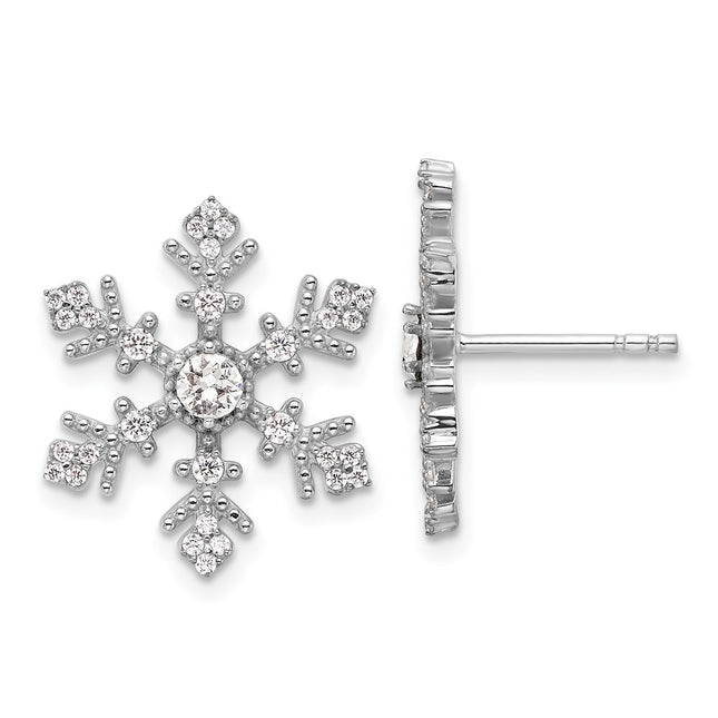 Sterling Silver Earrings Style QE17669 - Classique Jewelry Inc.