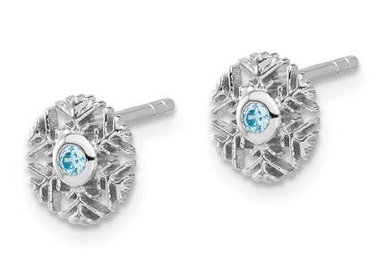 Sterling Silver Earrings Style QE17673 - Classique Jewelry Inc.