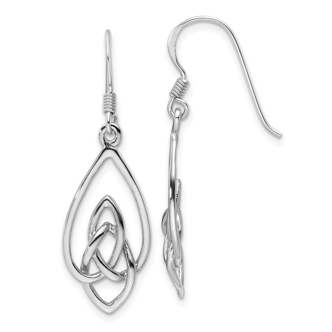 Sterling Silver Earrings Style QE17676 - Classique Jewelry Inc.