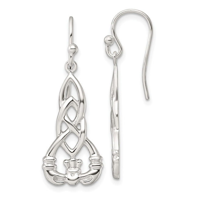 Sterling Silver Earrings Style QE17679 - Classique Jewelry Inc.