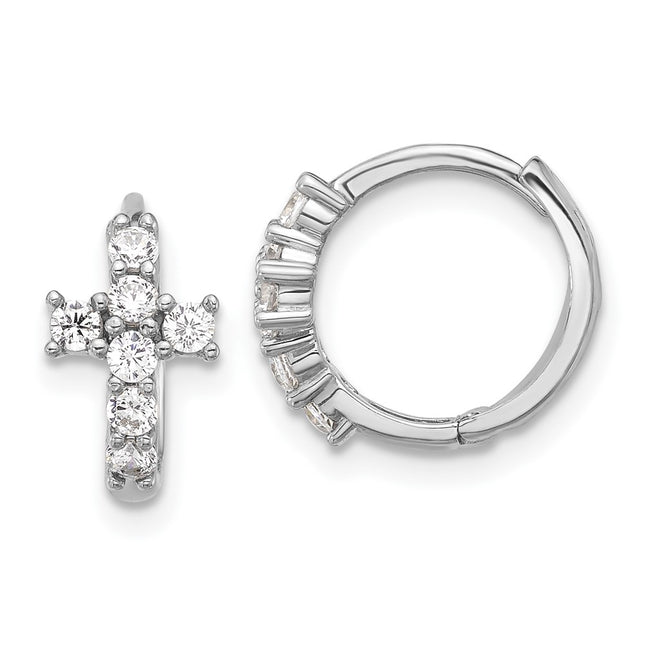 Sterling Silver Earrings Style QE17683 - Classique Jewelry Inc.
